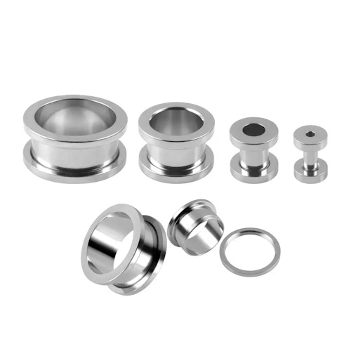 Piercing Alargador Orelha Básico Aço 316L Piercing Alargador Orelha Básico Aço 316L